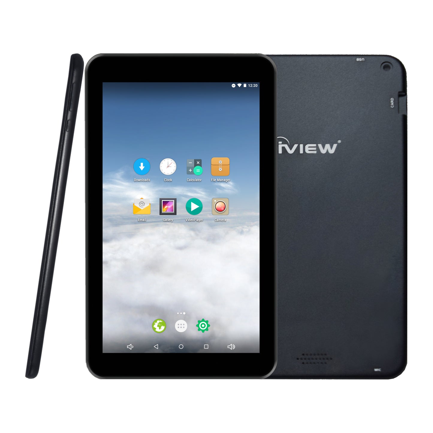 766TPC-K - 7" 1024 × 600 Quad Core Cortex A7 1GB/16GB Tablet w/ Keyboard Case