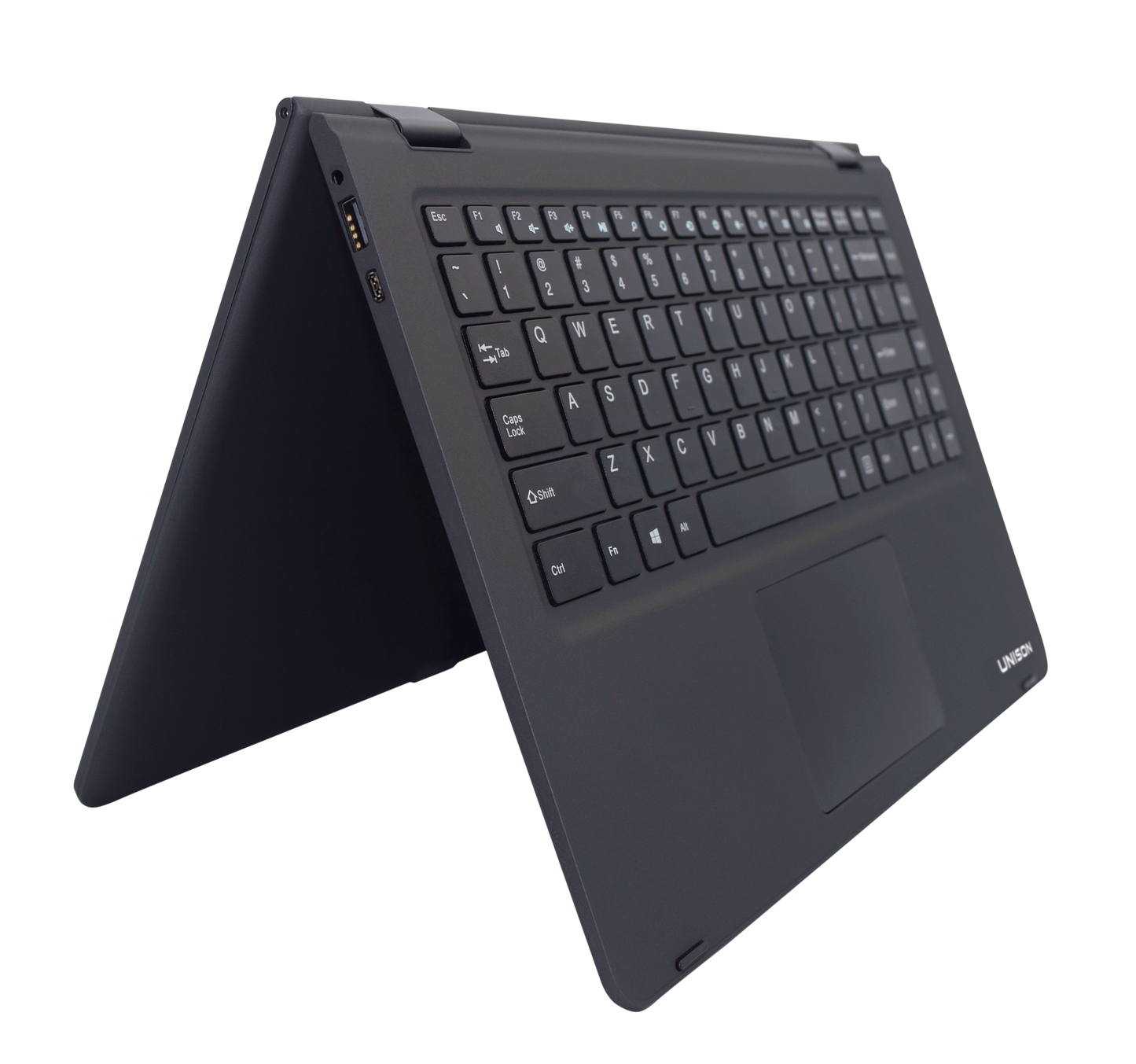 Unison Android Laptop 11.6" 360° Touch Screen, 1366*768 High Resolution Octa Core, Cortex A7, up to 2GHz OS Double OS powered by Android 6.0