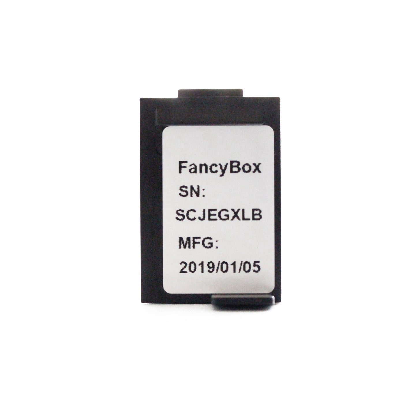 Black Food-Grade Ink Replacement Cartridge