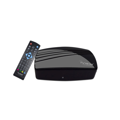 Black iView 3200STB-A Digital TV Converter Box with Remote