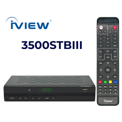 3500STBIII - Affordable Converter Box, Digital to Analog TV Box with TV Recording, QAM, Media Function, and HDMI Connection with Learning Remote