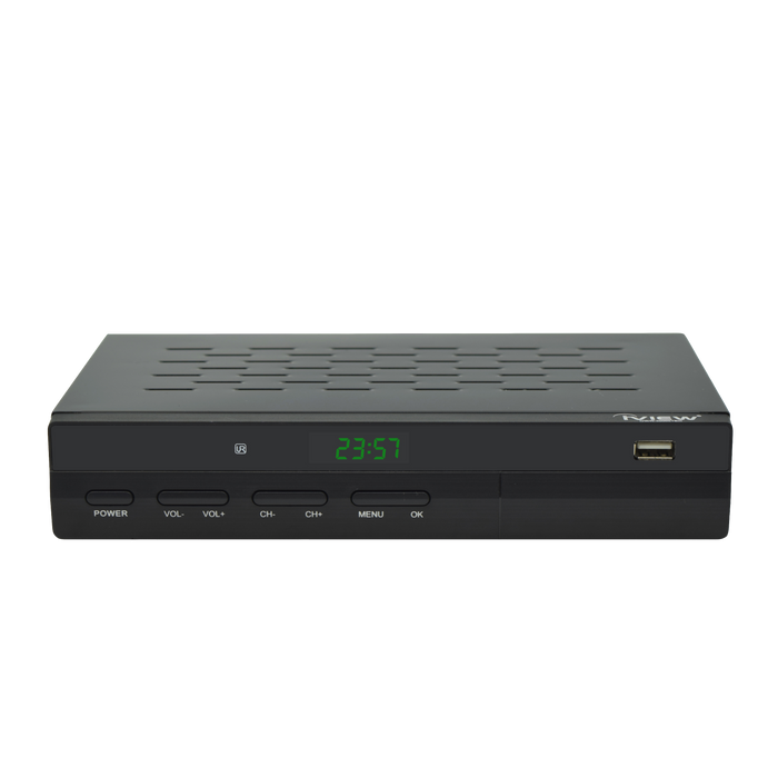 3500STBIIIA - Best & Affordable Converter Box with Antenna, Digital to Analog TV Box with TV Recording, QAM, Media Function, and HDMI Connection with Learning Remote