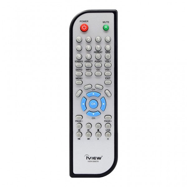 Iview 3500STB Digital Converter Box silver and black Remote