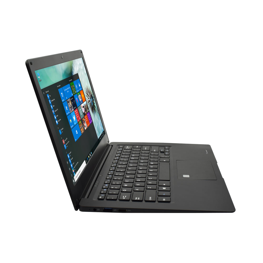 1330NB black Windows laptop side view