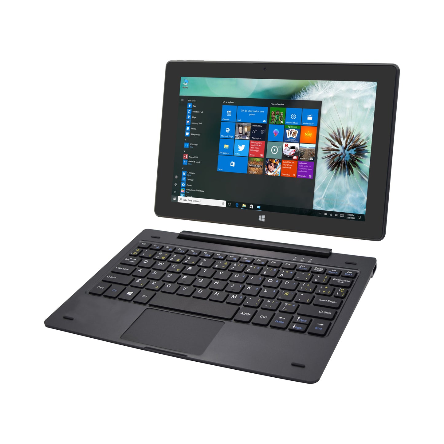 Magnus IV 4G LTE 10.1" 2-in-1 Laptop, 1280 x 800 IPS High Resolution, Intel Dual Core 4GB/64GB Windows 10 Pro with Docking Keyboard