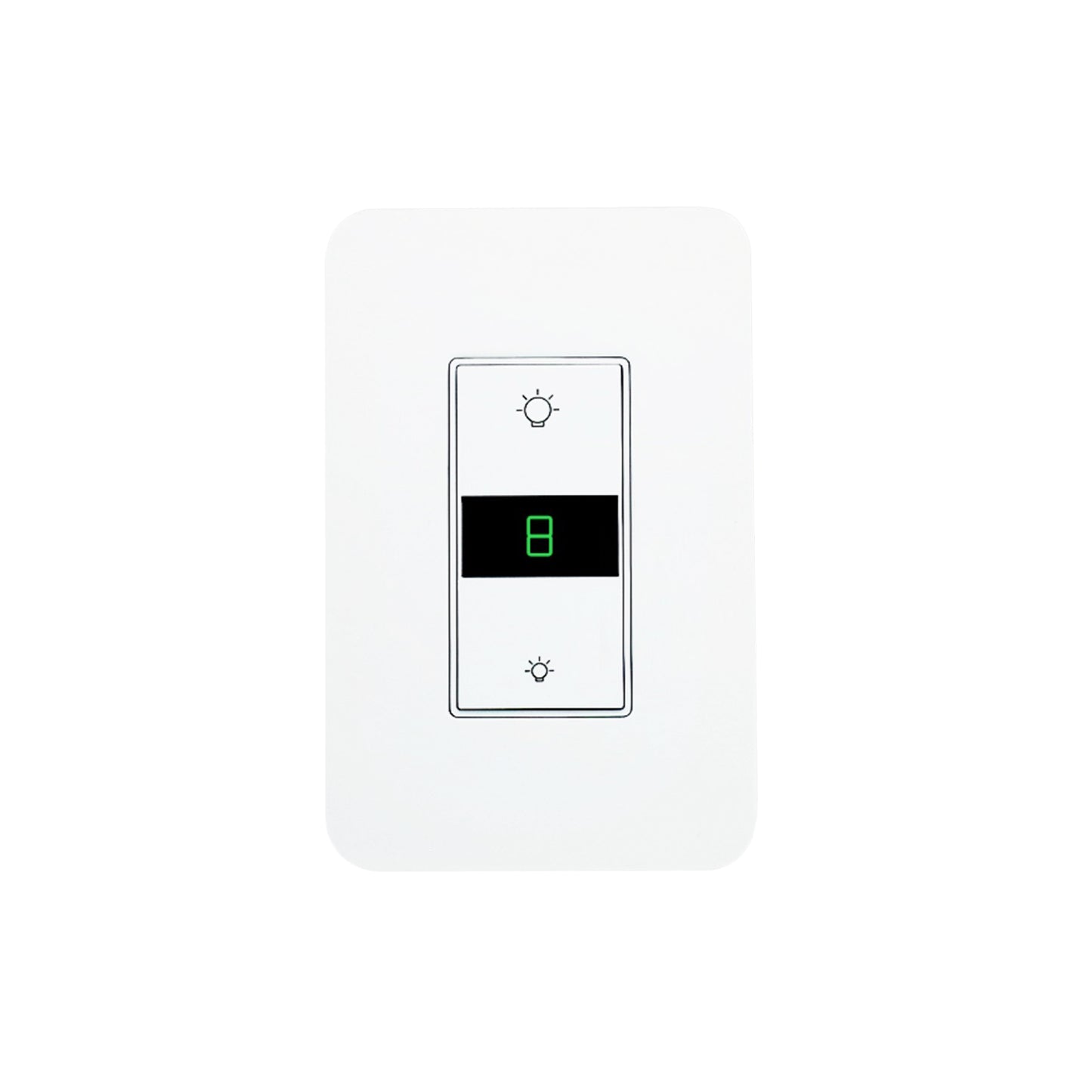 ISW600 Smart Dimmer WiFi Light Switch, Single Pole, Neutral Wire Required, Schedule, Timer INC/LED Lights, Compatible with Alexa and Google Assistant, No Hub Required