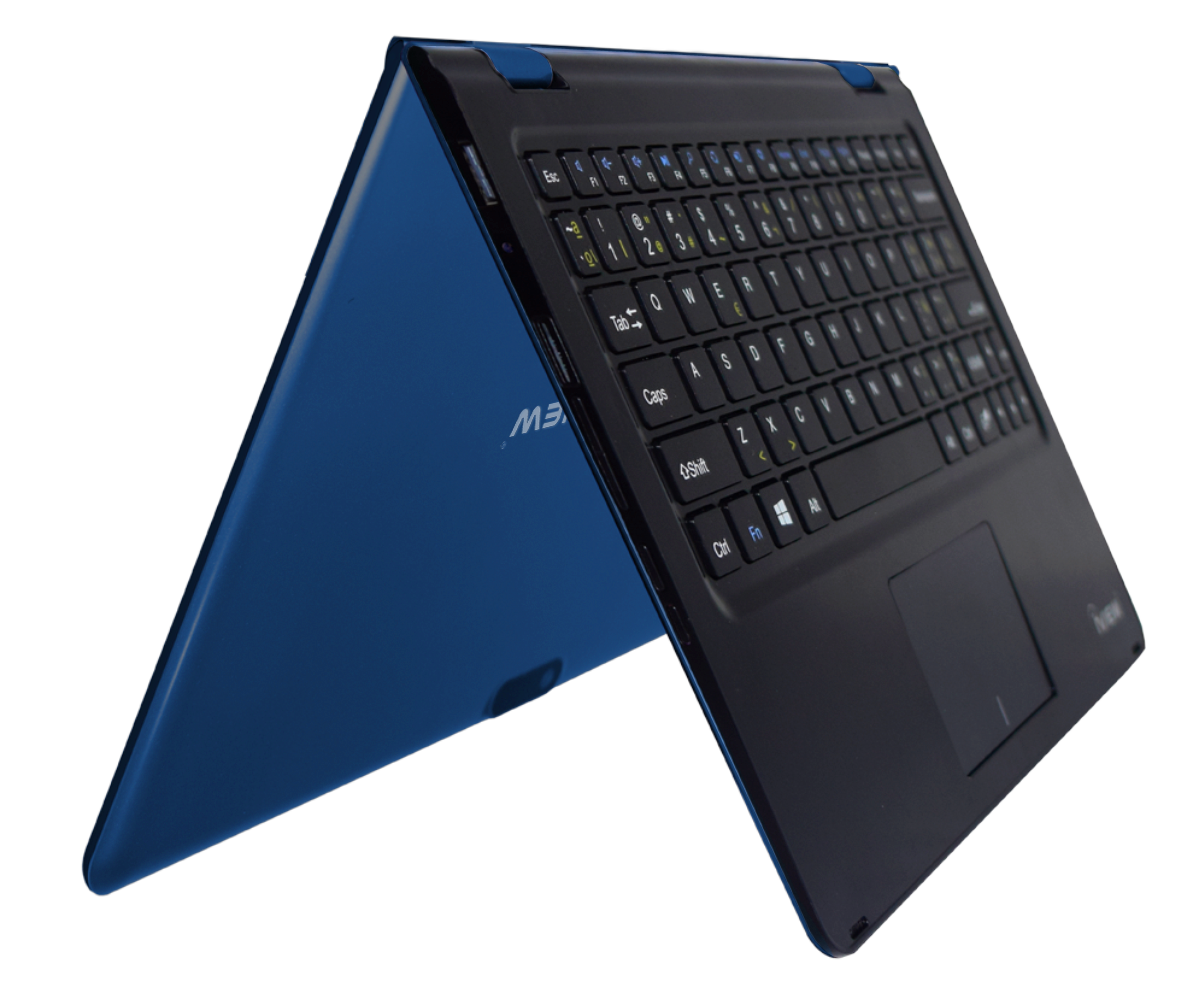 tent laptop Maximus II 11.6" Intel Atom 2GB/32GB 360° 2-in-1 Touch Screen Laptop – iView US