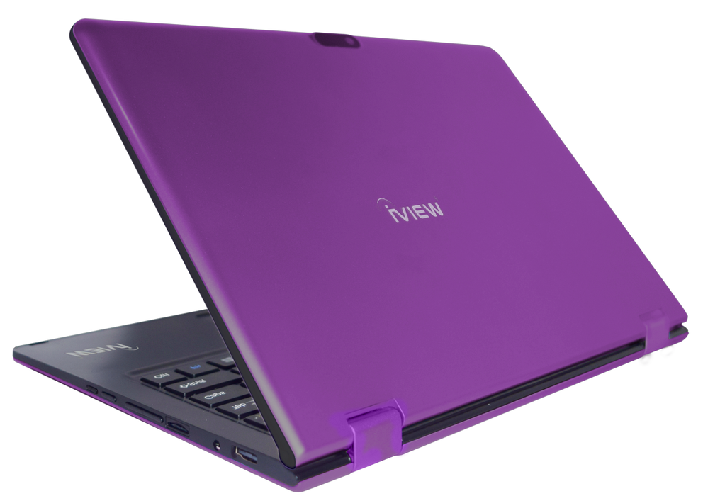 Iview Maximus II pink ultra-slim 11.6" 2-in-1 convertible laptop