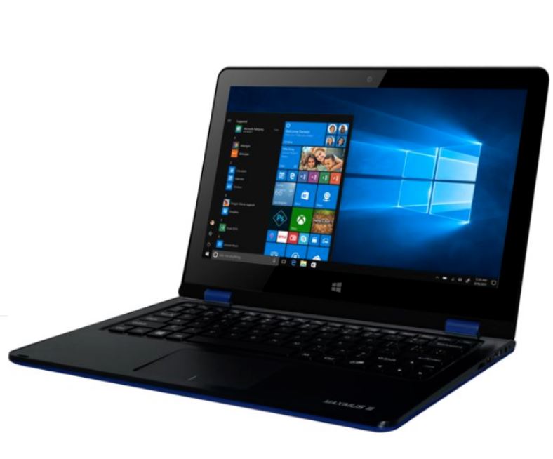 Maximus III - Affordable Ultra-Slim 11.6" Touch Screen, 1366 × 768 IPS High Resolution, Windows 10, Intel Atom Quad Core Processor, Cherry Trail Z8350 1.44GHz up to 1.92GHz, 2GB DDR3/32GB 360° Convertible Laptop - Under $300