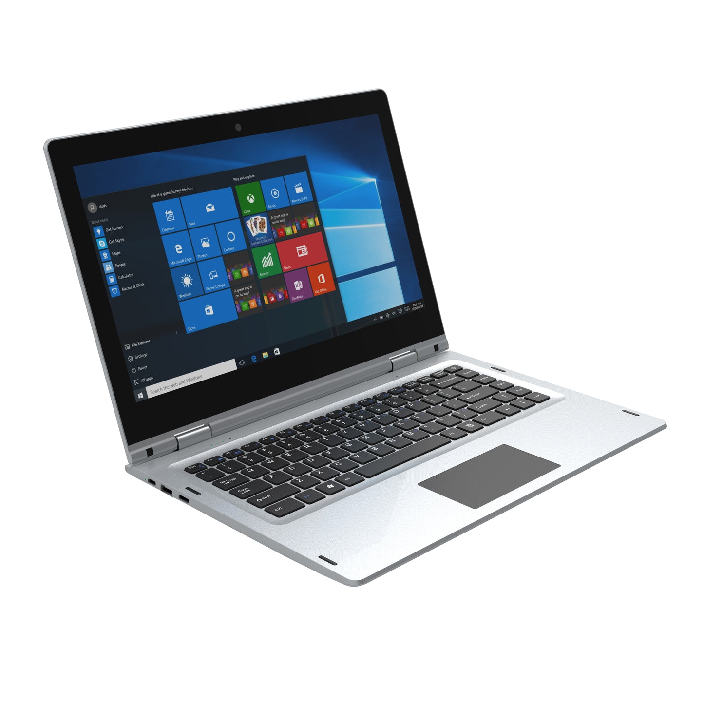 Megatron 4G LTE - 14.1” 360° Touch Screen, 4GB/64GB Windows 10 Pro, 1920 x 1080 IPS High Resolution