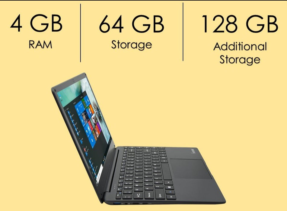 1430NB – 14.1” 1920x 1080 IPS High Resolution, Intel Celeron N3350, 4GB/64GB Windows Laptop