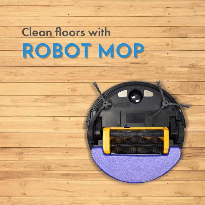 Clean floors with Iview 2-in-1 Robot Vacuum and Mop