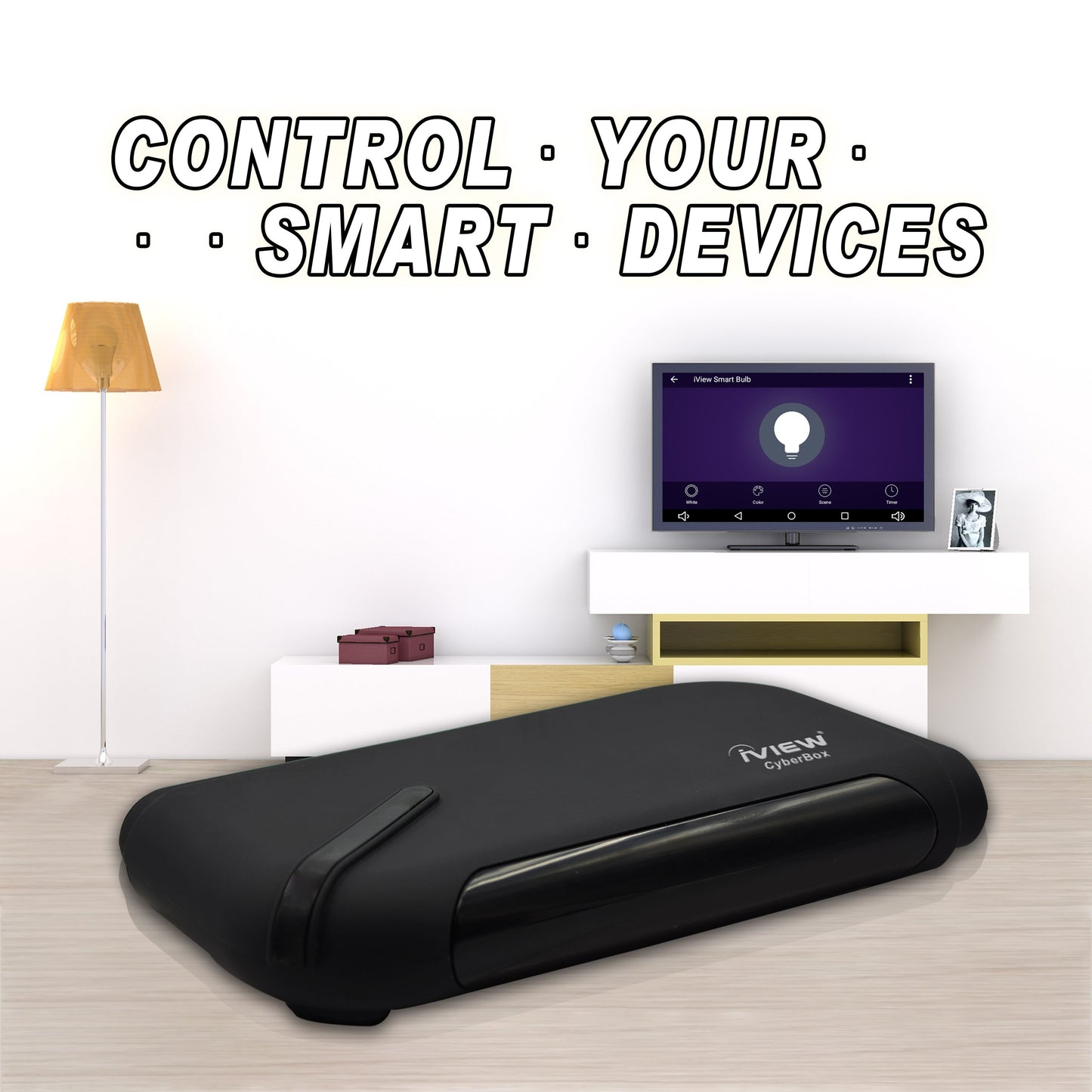 Iview CyberBox Android Box install iView iHome app to control your smart devices