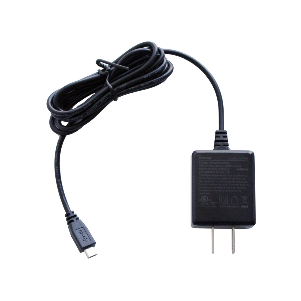 776TPC / 788TPC / 777TPCII / Cyber PC Charger - Affordable 100 - 240V, 50/60Hz 0.5A Input, 5V/2000mAh Output, UL Certified Replacement AC/DC Adapter