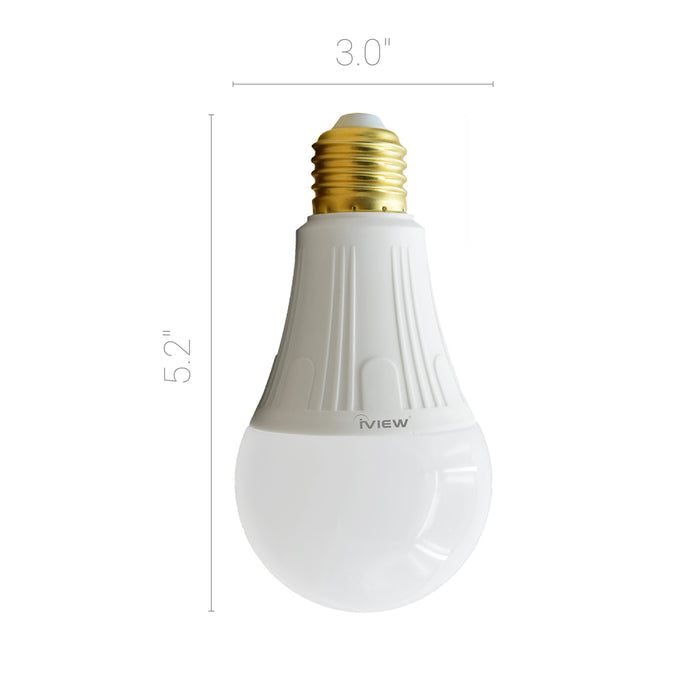 Iview ISB800 smart multicolor dimmable Wi-Fi light bulb