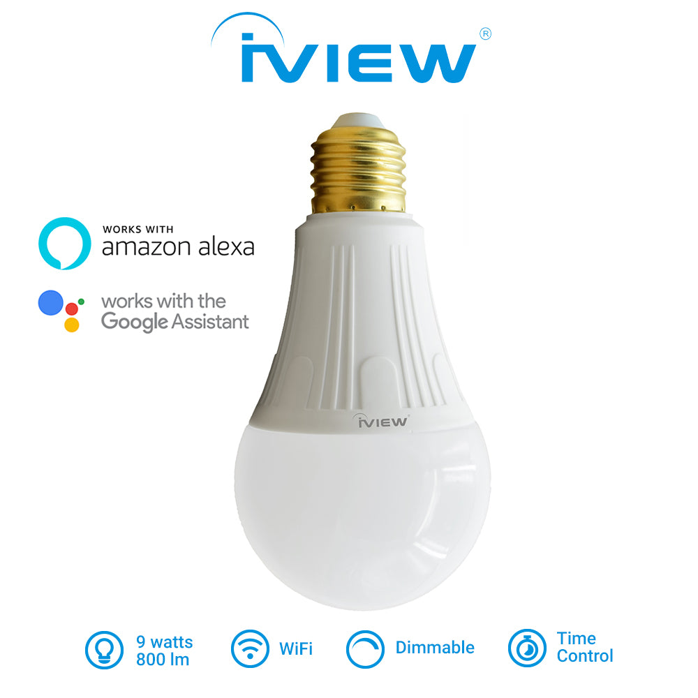 Iview ISB800 smart multicolor dimmable Wi-Fi light bulb