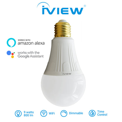 Iview ISB800 smart multicolor dimmable Wi-Fi light bulb