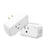 Two white iView ISC100-2 Smart Socket (Twin Pack)
