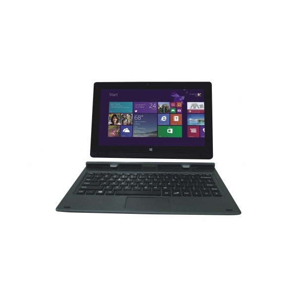 Iview Magnus II 10.1" black Windows tablet with detachable keyboard