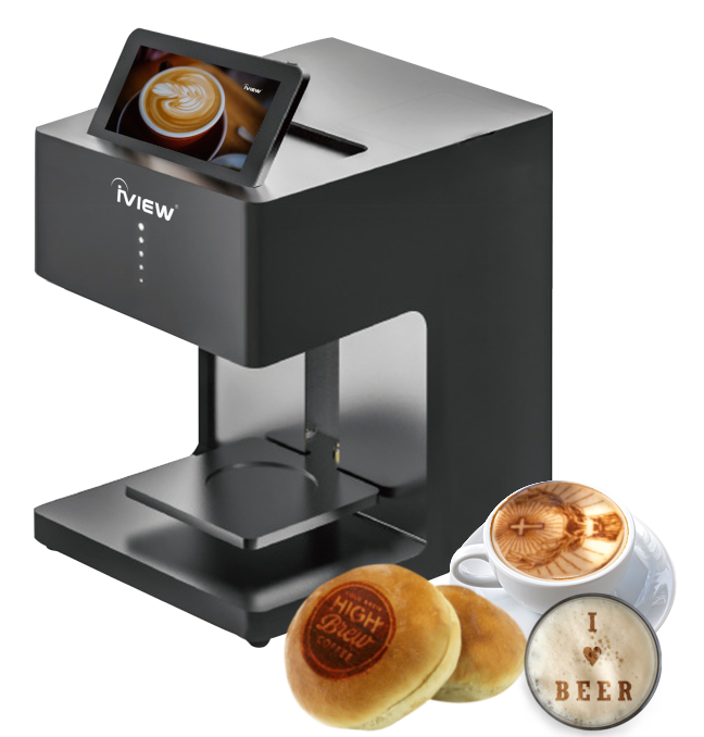 iView Picasso - Smart Latte Printer Art Industrial Food-Grade Coffee Printer for Drinks and Desserts