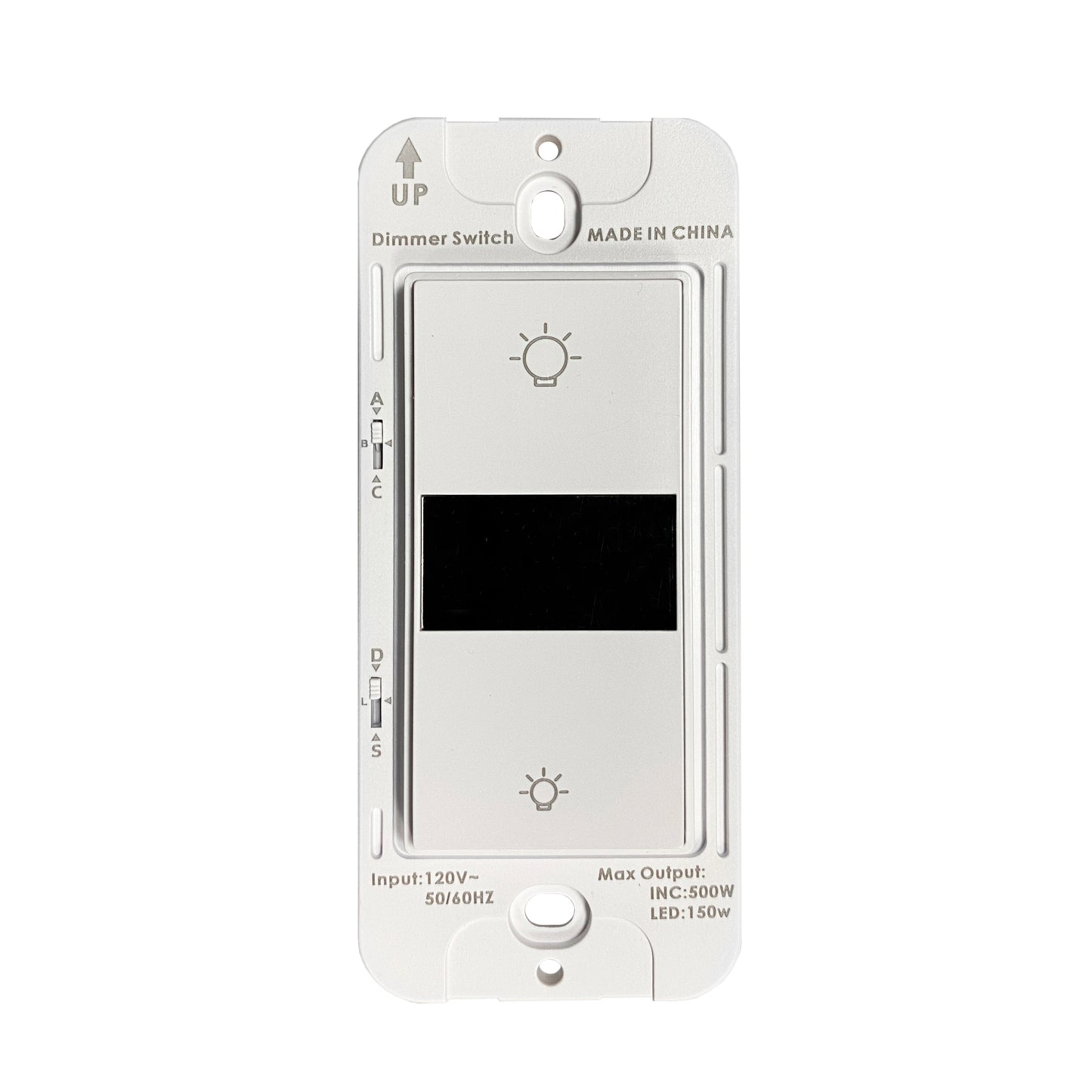 ISW600 Smart Dimmer WiFi Light Switch, Single Pole, Neutral Wire Required, Schedule, Timer INC/LED Lights, Compatible with Alexa and Google Assistant, No Hub Required