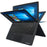Iview Megatron II black 2-in-1 convertible Windows laptop