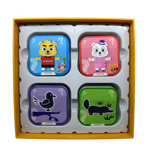 Iview Popup Zoo 4D Interactive Animal Flashcards