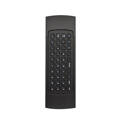 Iview CyberBox Remote back with QWERTY keyboard