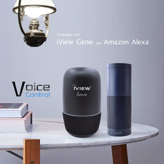 Iview ISB600 smart multicolor light bulb works with Amazon Alexa and Google Assistant